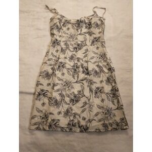 New A New Day Target Size 2 White Black Floral Summer Dress